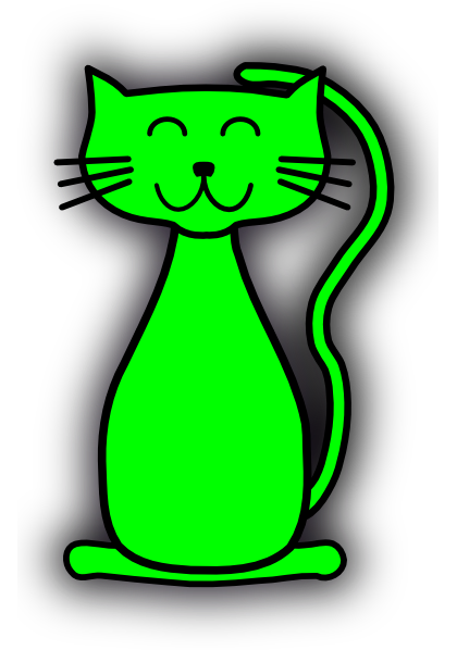 man green of the symbol art Art Green Cat free Clip   Clker.com royalty at online, clip vector