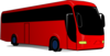 Red Bus Coach Clip Art