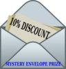 Mystery Envelope Prize Clip Art
