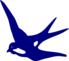 Swallow Blue Clip Art