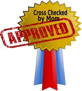 Approved By Mom Clip Art