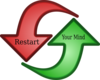 Restart Your Mind Clip Art