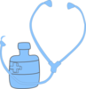 Stethoscope Medicine Blue Clip Art