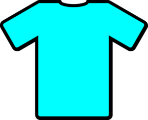 Light Blue Tshirt Clip Art at Clker.com - vector clip art online ...