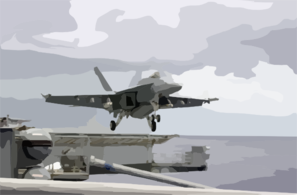 An F/a-18e Super Hornet From The Tophatters Of Strike Fighter Squadron Fourteen (vfa-14) Takes Off From One Of Four Steam Powered Catapults On The Flight Deck Of Uss Nimitz (cvn 68) Clip Art