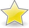 Star Gray Clip Art