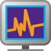 Monitoring Vibrant Colours Clip Art