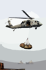 An Mh-60s Knighthawk Assigned To The  Chargers  Of Helicopter Combat Support Squadron Six (hc-6), Detachment 4, Delivers Cargo To Uss George Washington (cvn 73). Clip Art