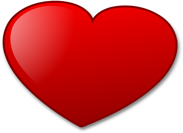 Love Heart Clip Art at Clker com vector clip art online Love Heart Clip Art at Clker com vector clip art online