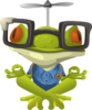 Inhabitants Npc Myopic Frog Clip Art