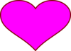 Pink Heart Clip Art