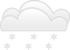 Overcloud Snowfall Clip Art