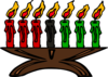 Kwanzaa Candle Clip Art