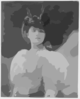 [yvette Guilbert, 1865-1944, Half Length Portrait, Standing, Facing Slightly Right] Clip Art