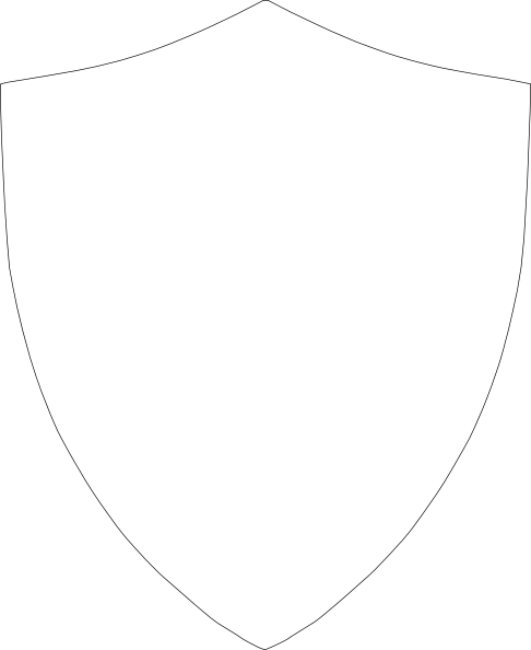 Shield Outline Clip Art at Clker.com - vector clip art online, royalty