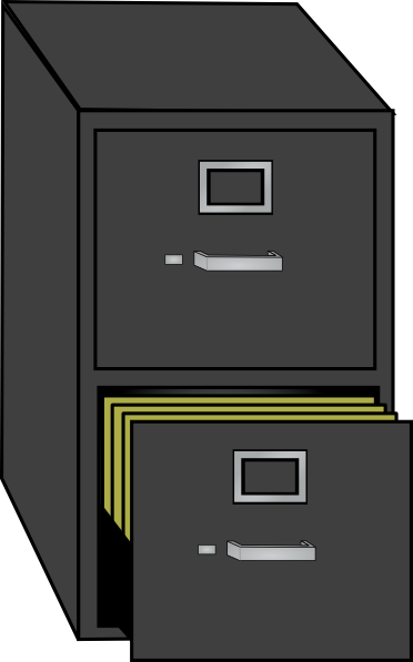 File Cabinet Clip Art at Clker.com - vector clip art online, royalty