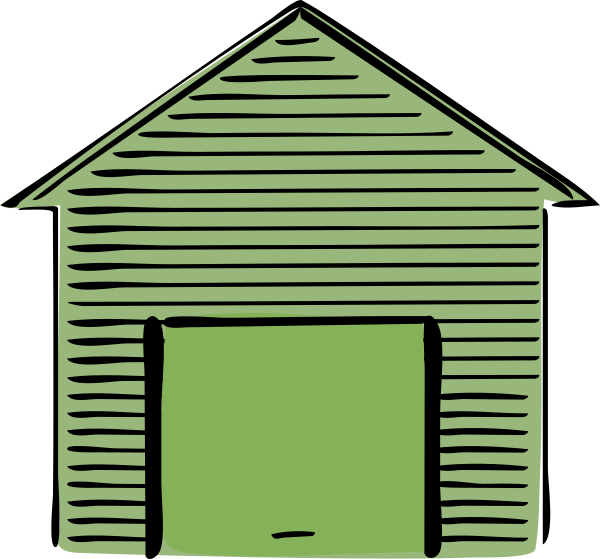 Green Shed Clip Art At Vector Clip Art Online Royalty Free