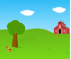 Farm Background Clip Art