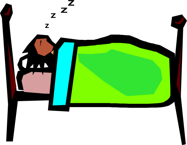 Person Sleeping Clip Art at Clker.com - vector clip art online, royalty