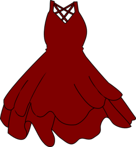 Red Dress Clip Art at Clker.com - vector clip art online, royalty free