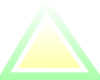 Triangle Green-yellow Clip Art
