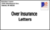 Over Isnurance Letters Clip Art