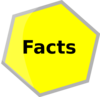 Hexagon Gris Facts Clip Art