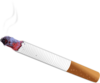 Burning Cigarette Clip Art