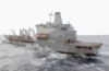 The Military Sealift Command Replenishment Oilier Usns Tippecanoe (t-ao 199) Clip Art