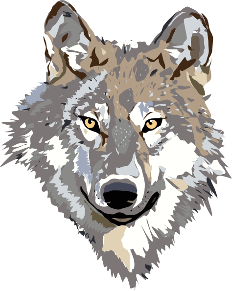 Download Wolf 8 Clip Art at Clker.com - vector clip art online ...