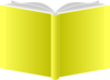 Openbook Yello Covers Round Clip Art