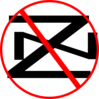Anti  Z  Clip Art