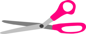 Pink Scissors Clip Art at Clker.com - vector clip art online, royalty ...