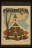 Philadelphia Old Swedes Church. Clip Art