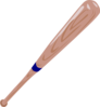 Baseball Bat 4 Clip Art