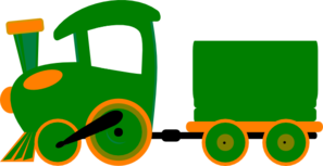  Toot Toot Train And Carriage  Clip Art