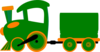  Toot Toot Train And Carriage  Clip Art