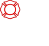 Maltese Cross - Red Clip Art