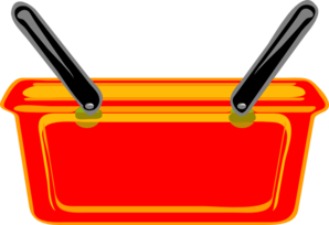 Red-basket Clip Art