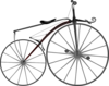 1863 Boneshaker Bike Clip Art