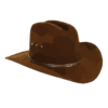 Cowboy Hat Final Clip Art