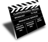 Clapperboard Media Clip Art
