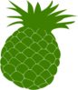 Green Pineapple Clip Art