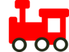 Red Train Clip Art