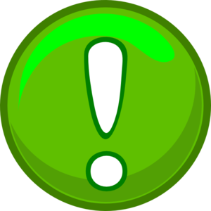 Green Alert Icon Clip Art at Clker.com - vector clip art online