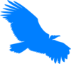 Blue Vulture Clip Art