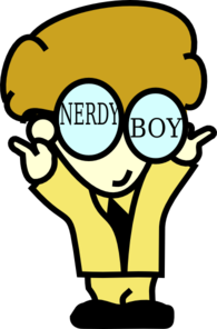 Nerdy Boy2 Clip Art