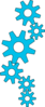 Stacked Gears Clip Art