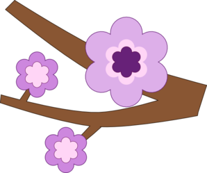 Purple Flower 16 Clip Art