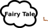 Fairy Tale Sign Clip Art